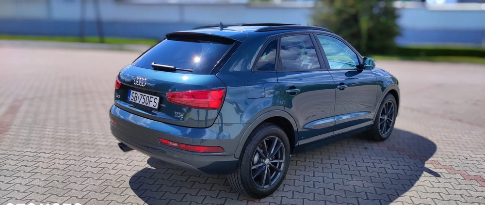 Audi Q3 cena 92000 przebieg: 24400, rok produkcji 2018 z Biała małe 407